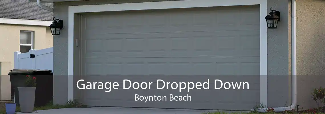 Garage Door Dropped Down Boynton Beach
