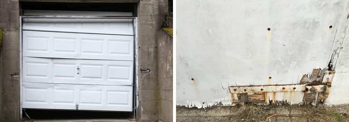Rotten Commercial Garage Door Repair in Boynton Beach