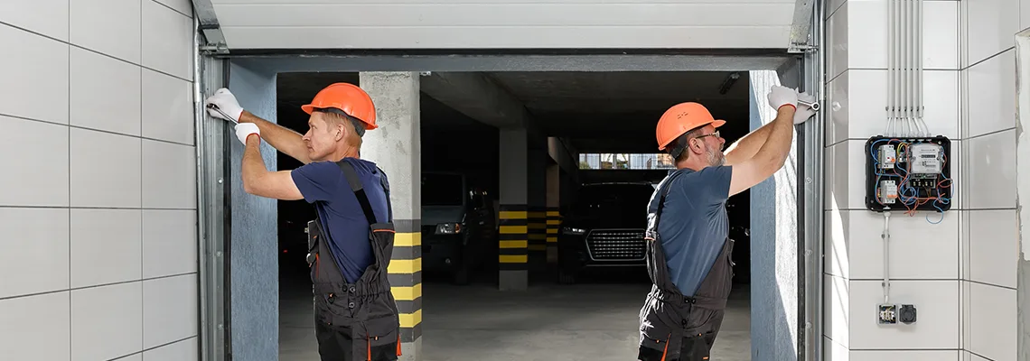 Wooden Garage Door Frame Repair in Boynton Beach